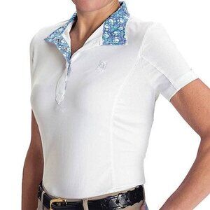 NWT ROMFH Womens Lindsay Short Sleeve Show Shirt Size Small